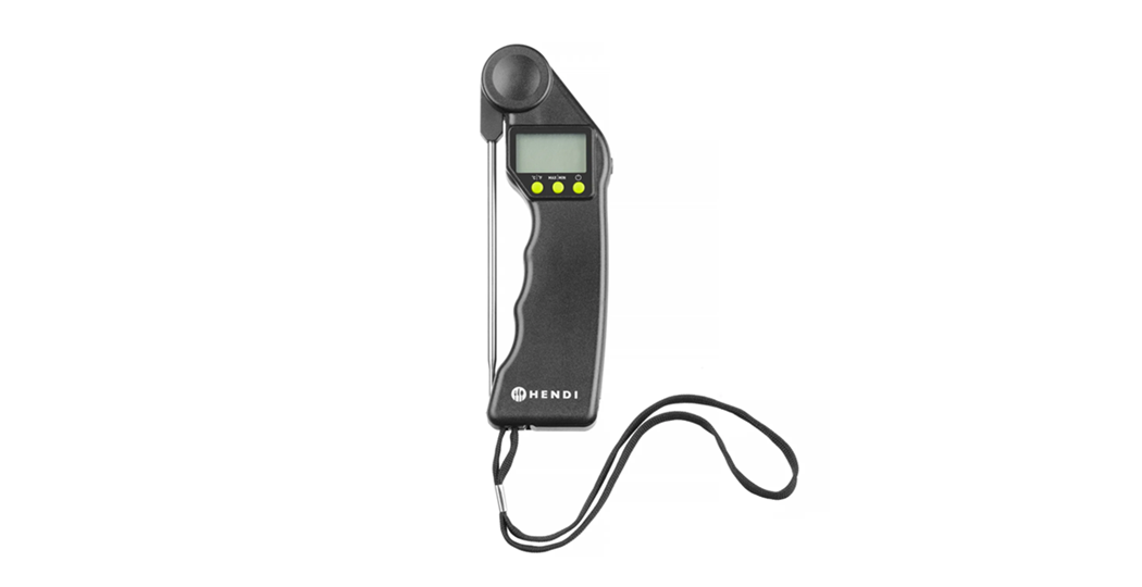 Digitalt termometer med sammenleggbar sonde -50/300°c