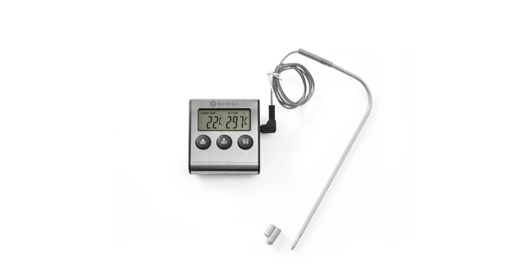 Steketermometer med timer -50 to +250°C