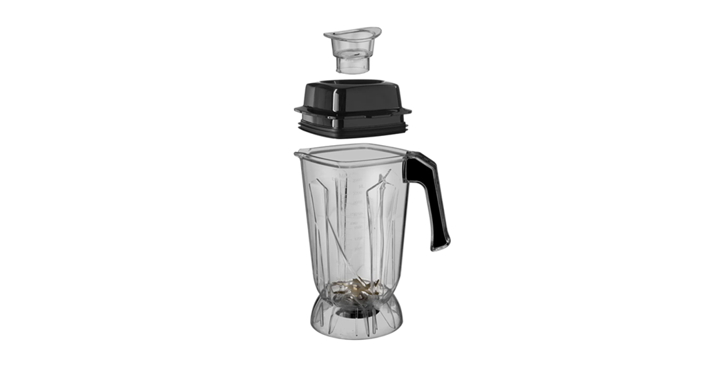 Blender med lydkapsling - 2,5 liter, V220/W1680, 250x300x(h)540mm