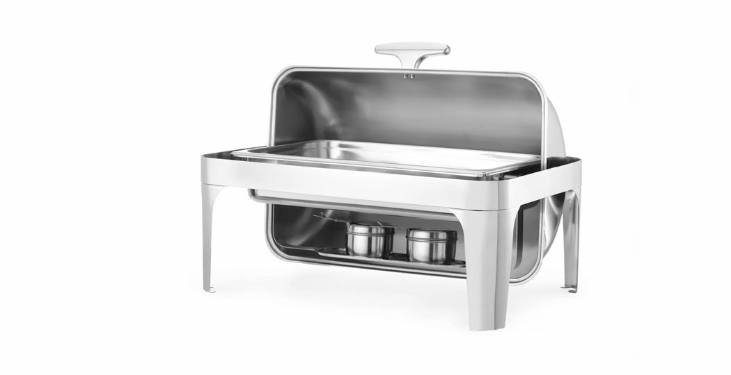 Rolltop-Chafing dish Gastronorm 1/1 - 9Liter, 660x490x(h)460mm