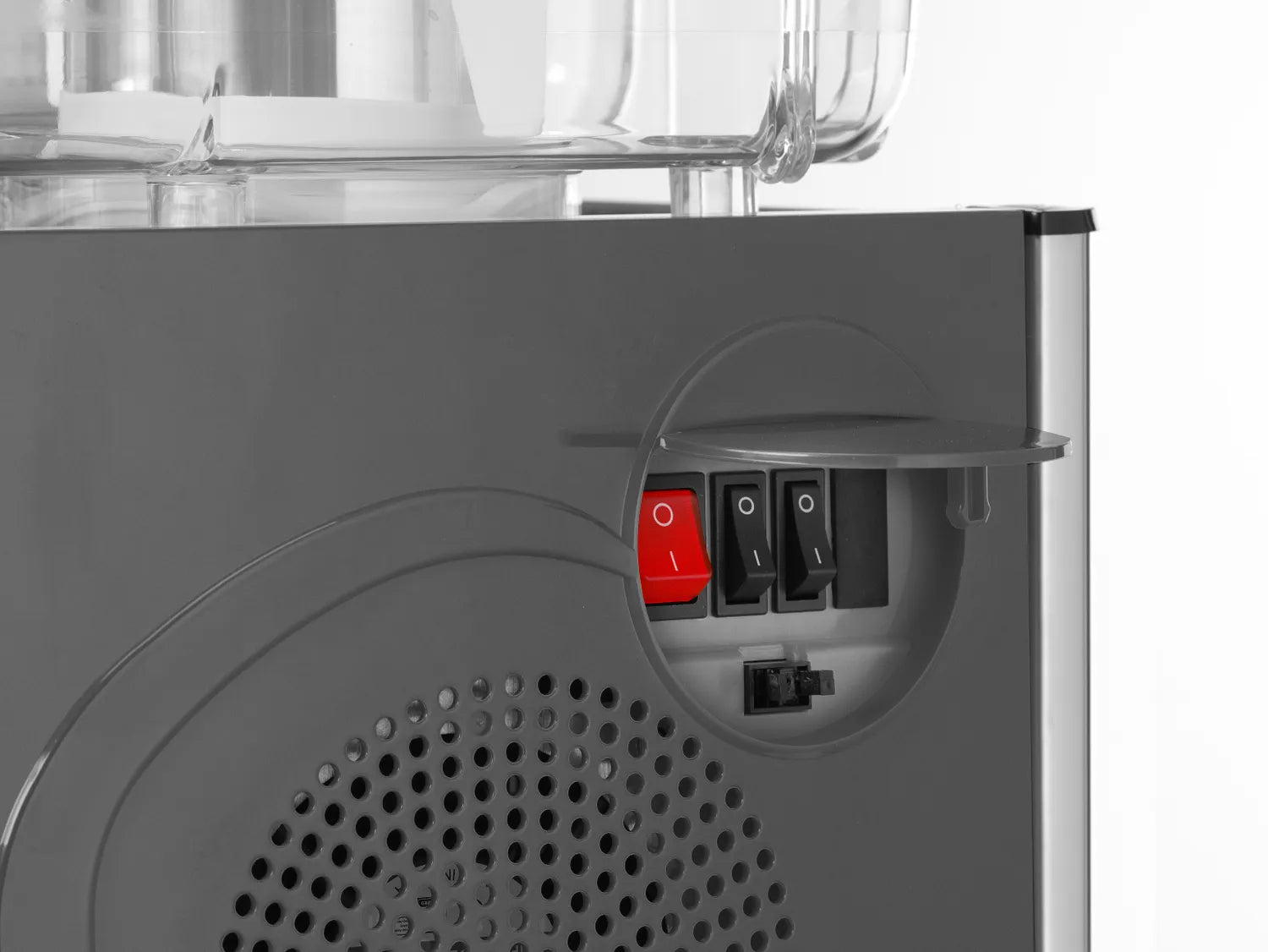 Saftdispenser / juicedispenser med kjøling på 2 x 12 liter – Elektrisk dispenser for juice og saft