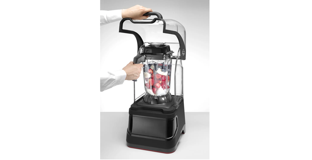 Blender med lydkapsling Digital styring- Leveres med  2,5 liter beholder, V220/W1680, 250x300x(h)546mm