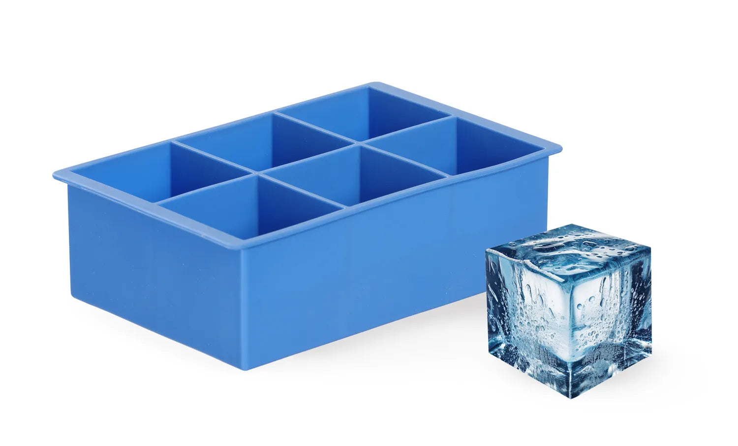 Isbitform i silikon 50x50x50 mm – Form for store isterninger i silikon