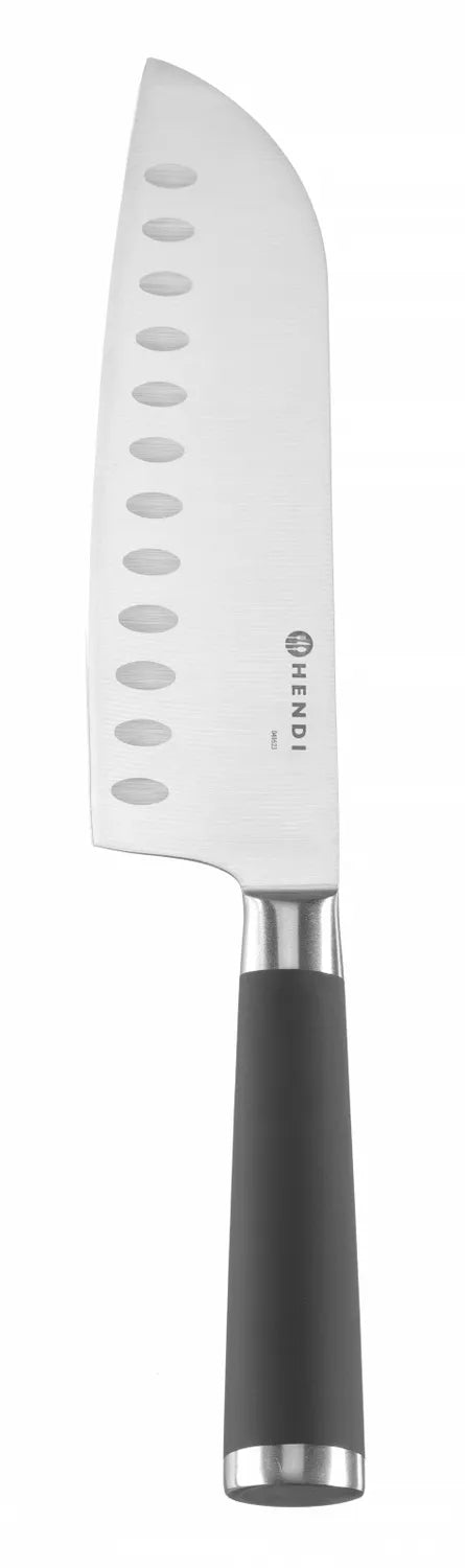Knivsett 9 deler med knivblokk – Komplett sett med kniver og bæreveske for profesjonell skjæring