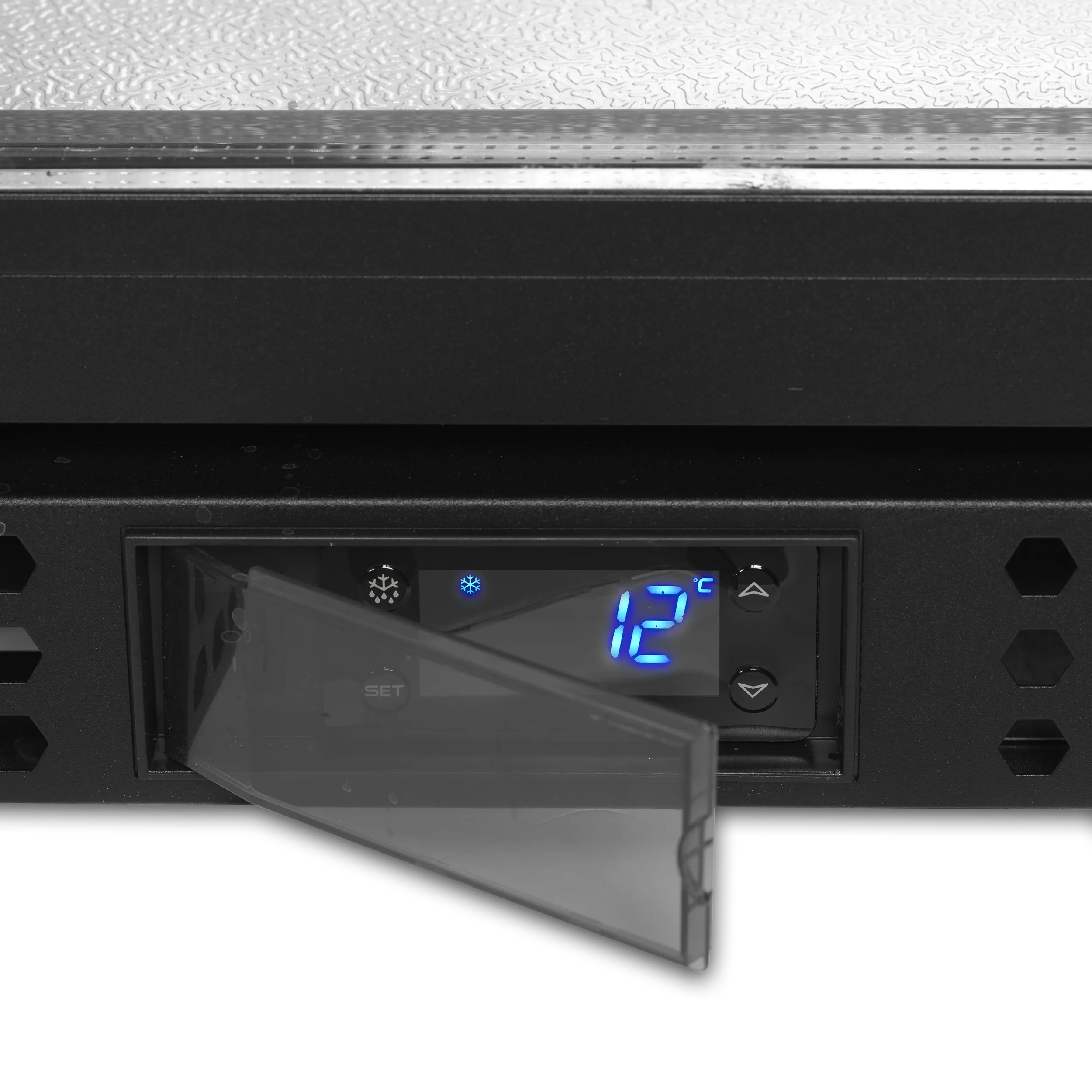 Backbar kjøleskap Tefcold BA31S-3 – Profesjonell barkjøler med selvstengende skyvedører, ventilert kjøling og energiklasse B