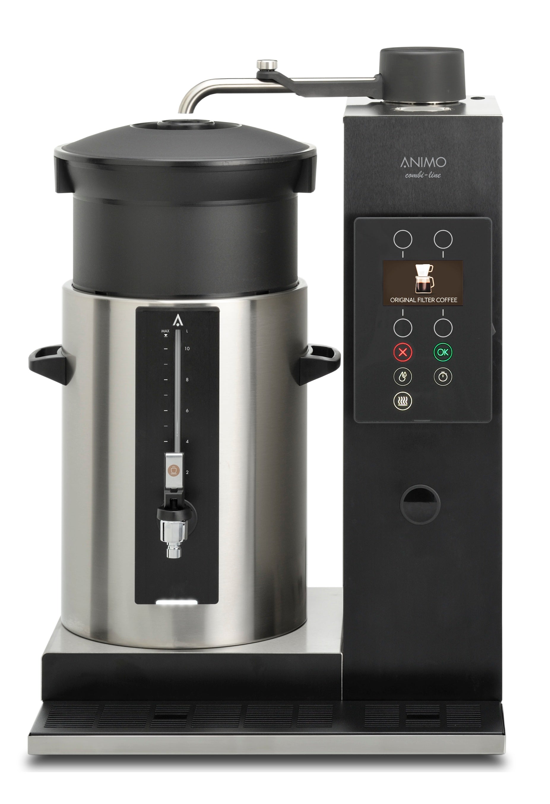 Animo urnetrakter ComBi-line CB 1×10W L med container på venstre side – 1 x 10 liter med integrert vannvarmer