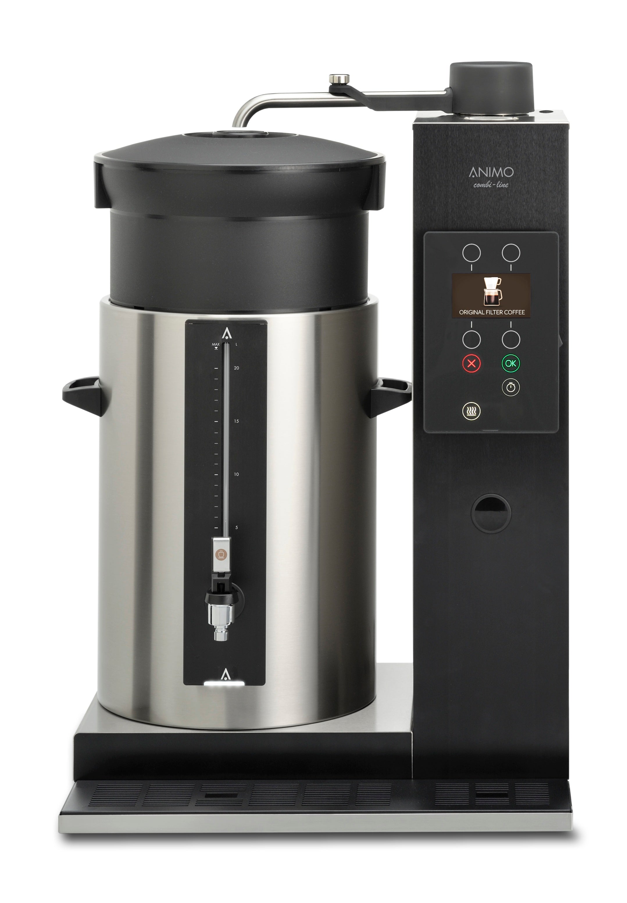 Animo urnetrakter ComBi-line CB 1×20W L med container på venstre side – 1 x 20 liter med integrert vannvarmer