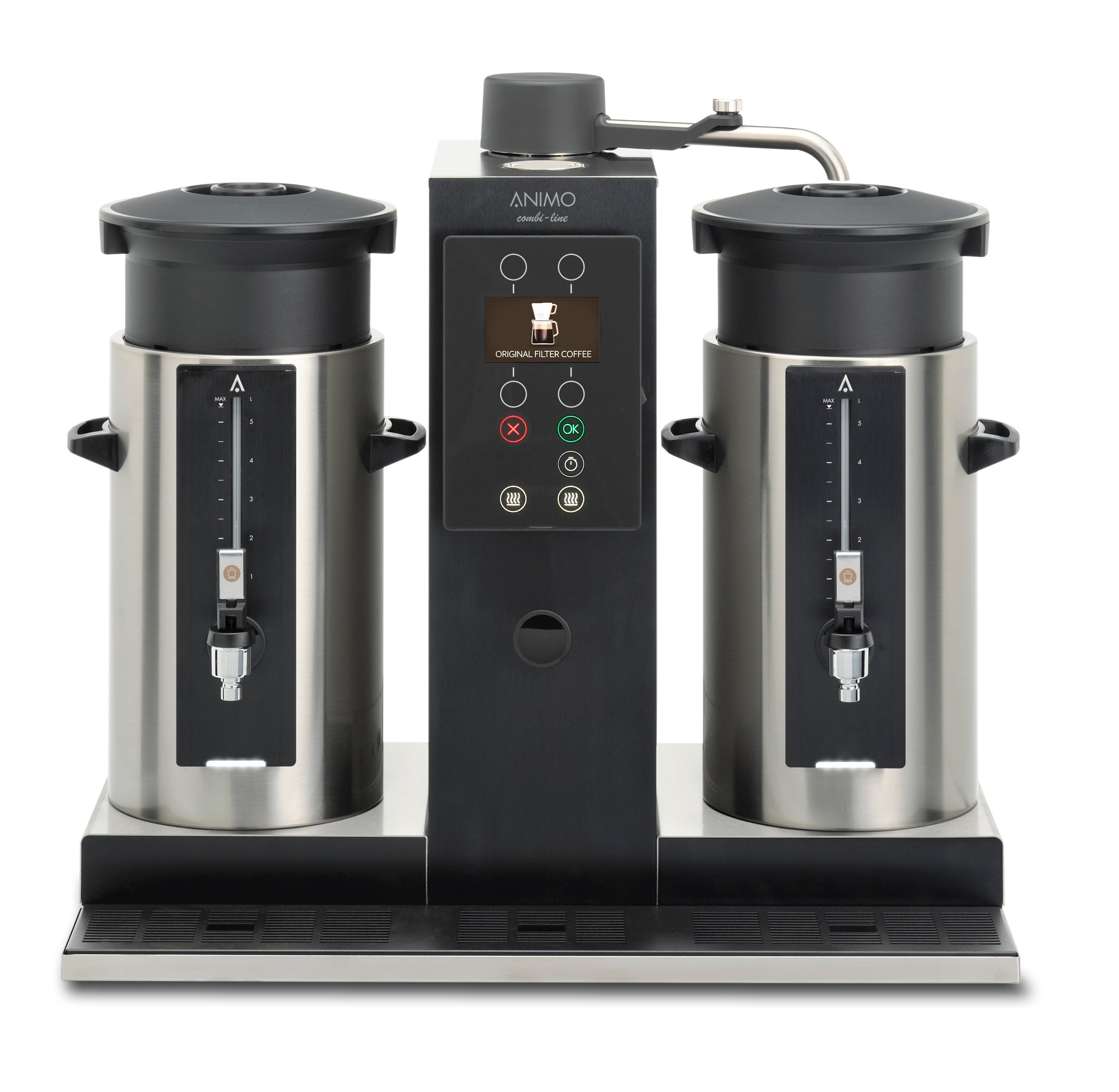 Animo dobbel urnetrakter ComBi-line CB 2×5 – på 2 x 5 liter containere