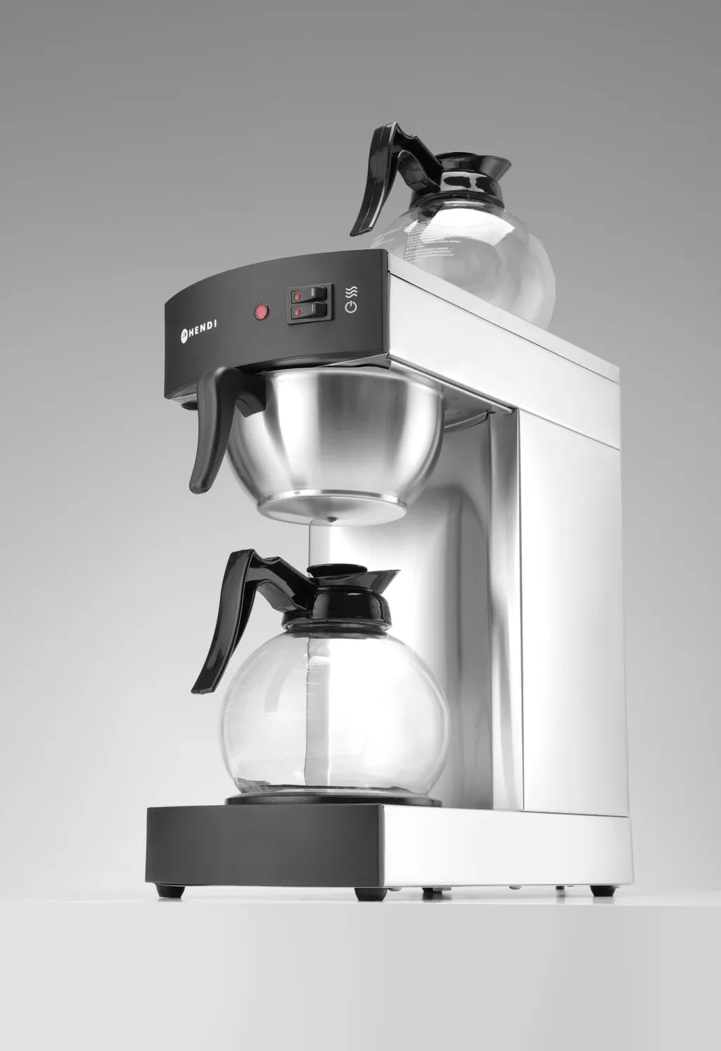Kaffetrakter med 2 stk 1,8 liter kanner - Profesjonell filterkaffemaskin for bedrift