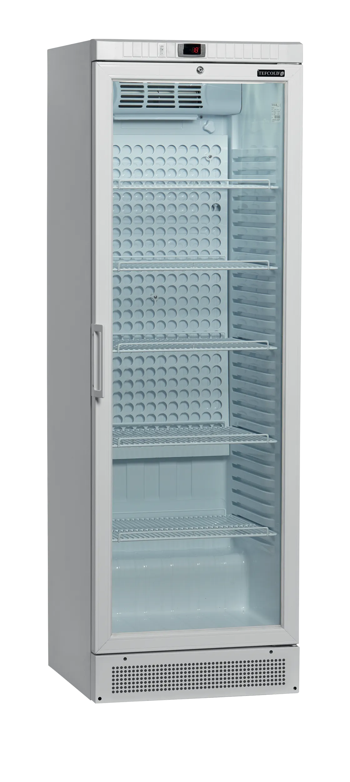 Tefcold MSU400 medisinkjøler - medisinsk kjøleskap med glassdør, 347 liter nettovolum