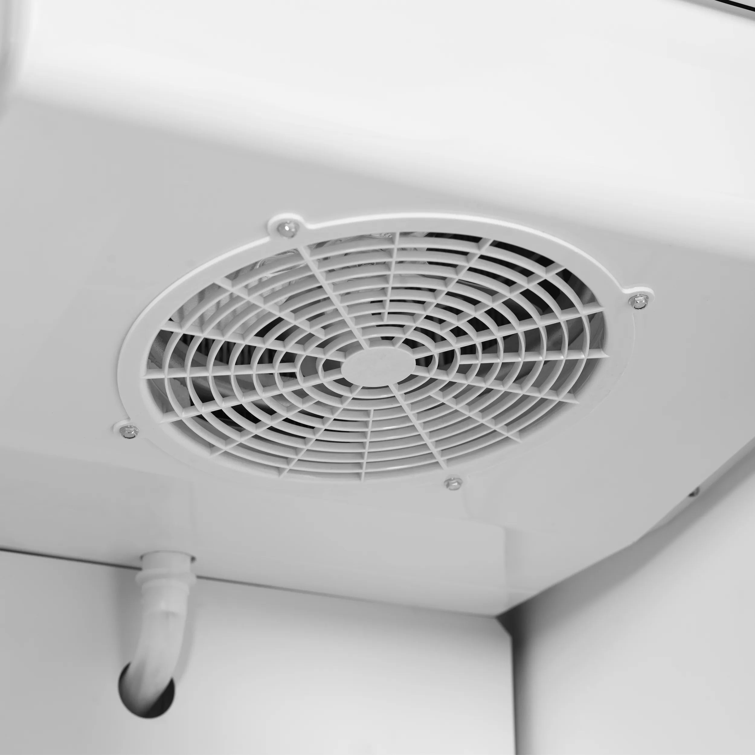 Tefcold Fryseskap UF400VS rustfri utside, låsbart og ventilert kjøling
