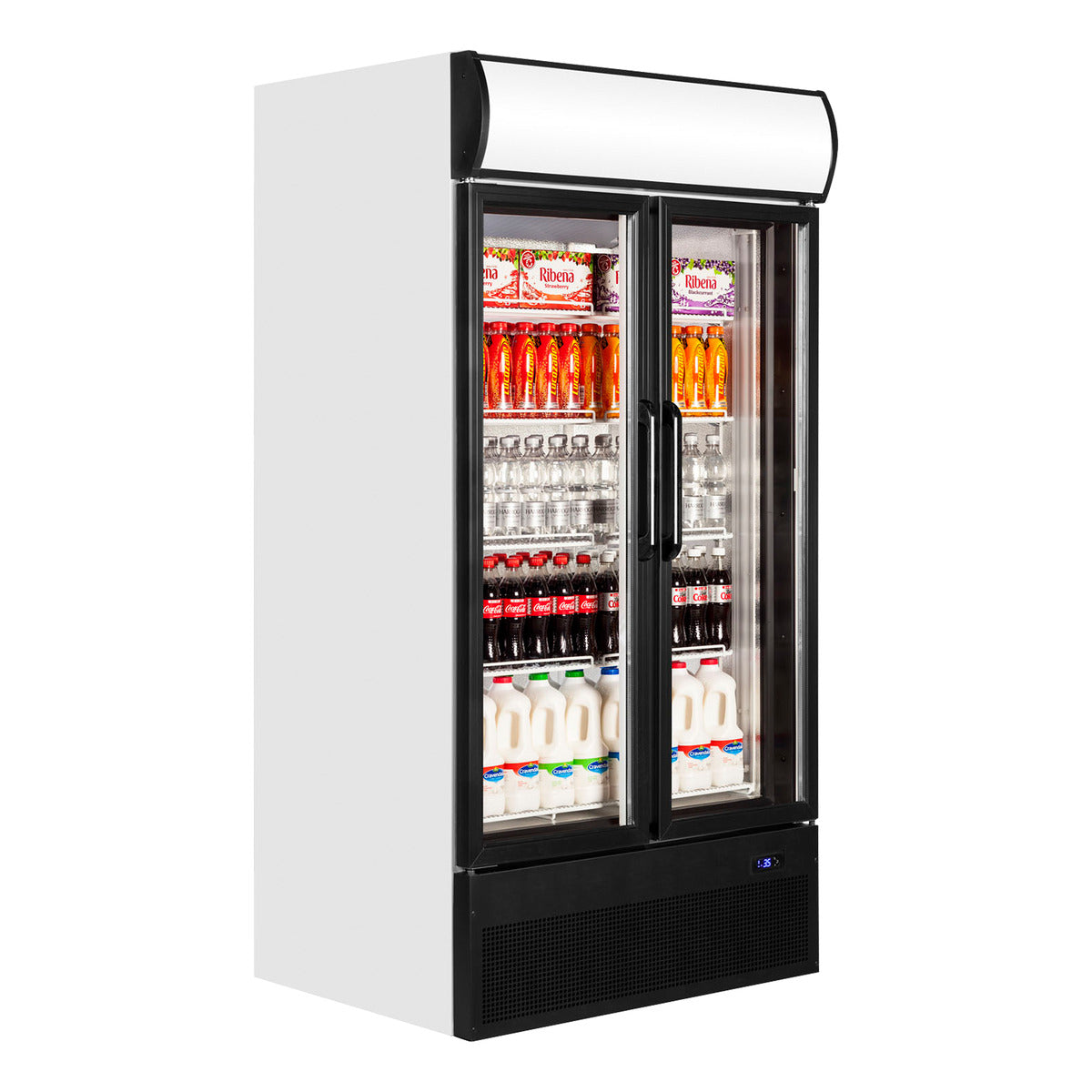Tefcold FSC1000H – produktbilde med innhold