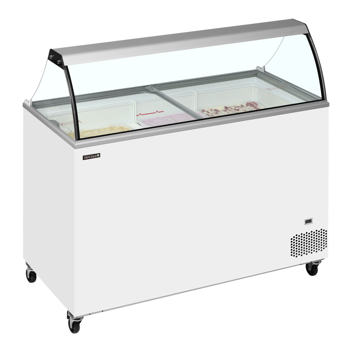 Tefcold IC402SC-SO – produktbilde med innhold