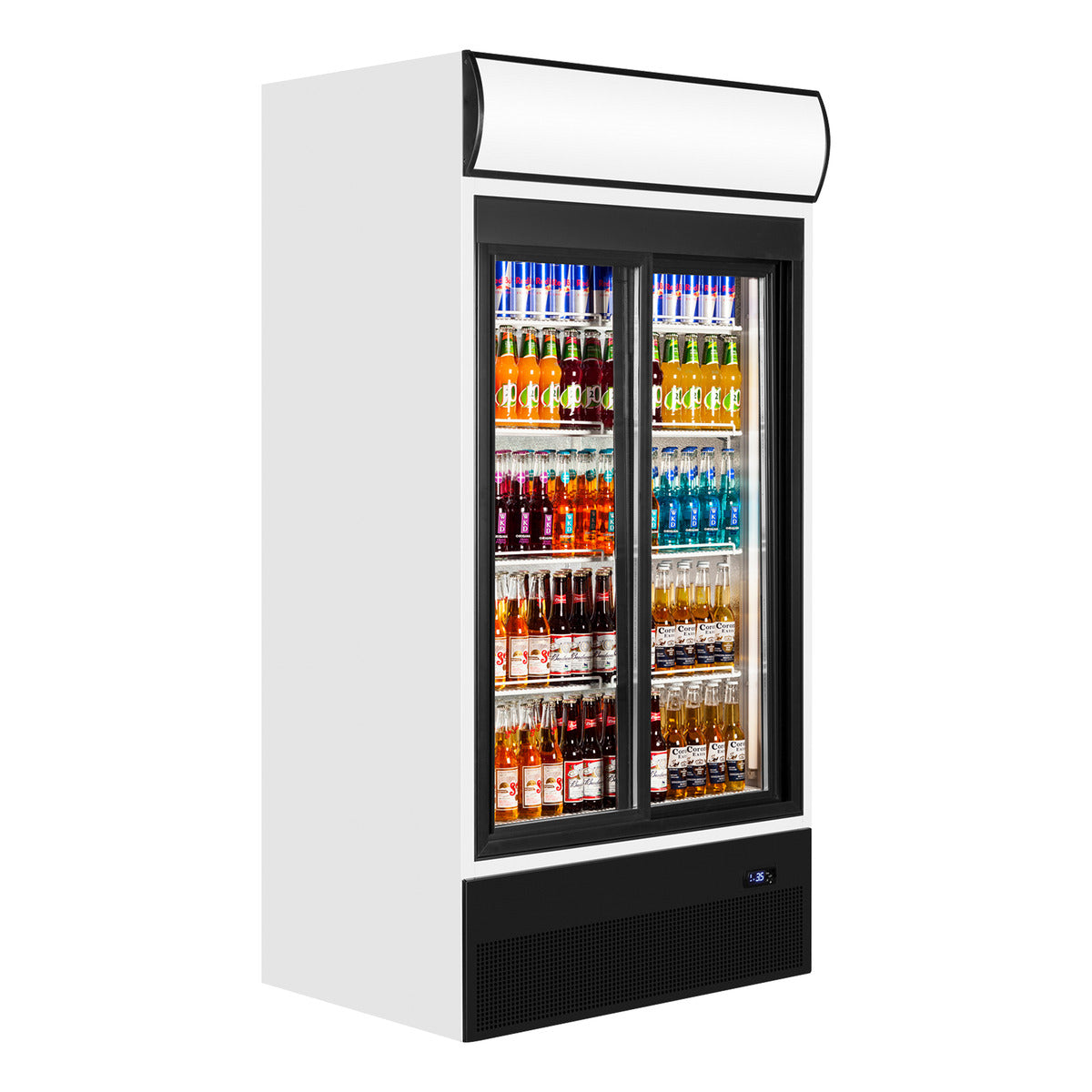 Tefcold FSC1000S – produktbilde med innhold