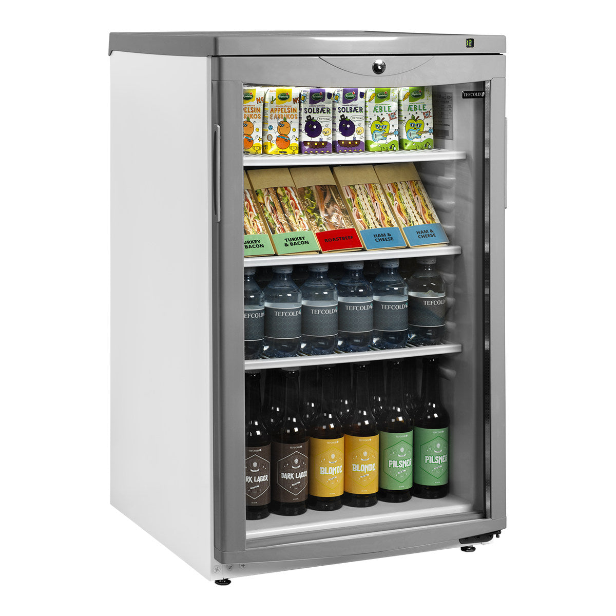 Tefcold BC145 W/FAN – produktbilde med innhold