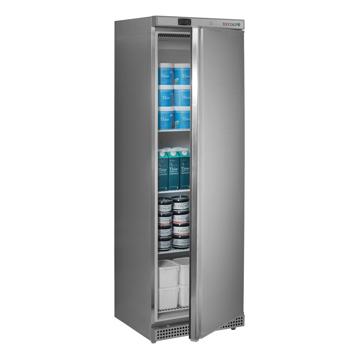 Tefcold UR400X1 – produktbilde med innhold