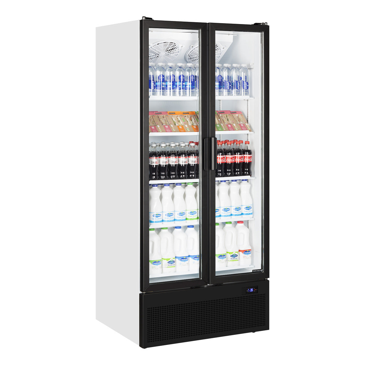 Tefcold FS890H – produktbilde med innhold