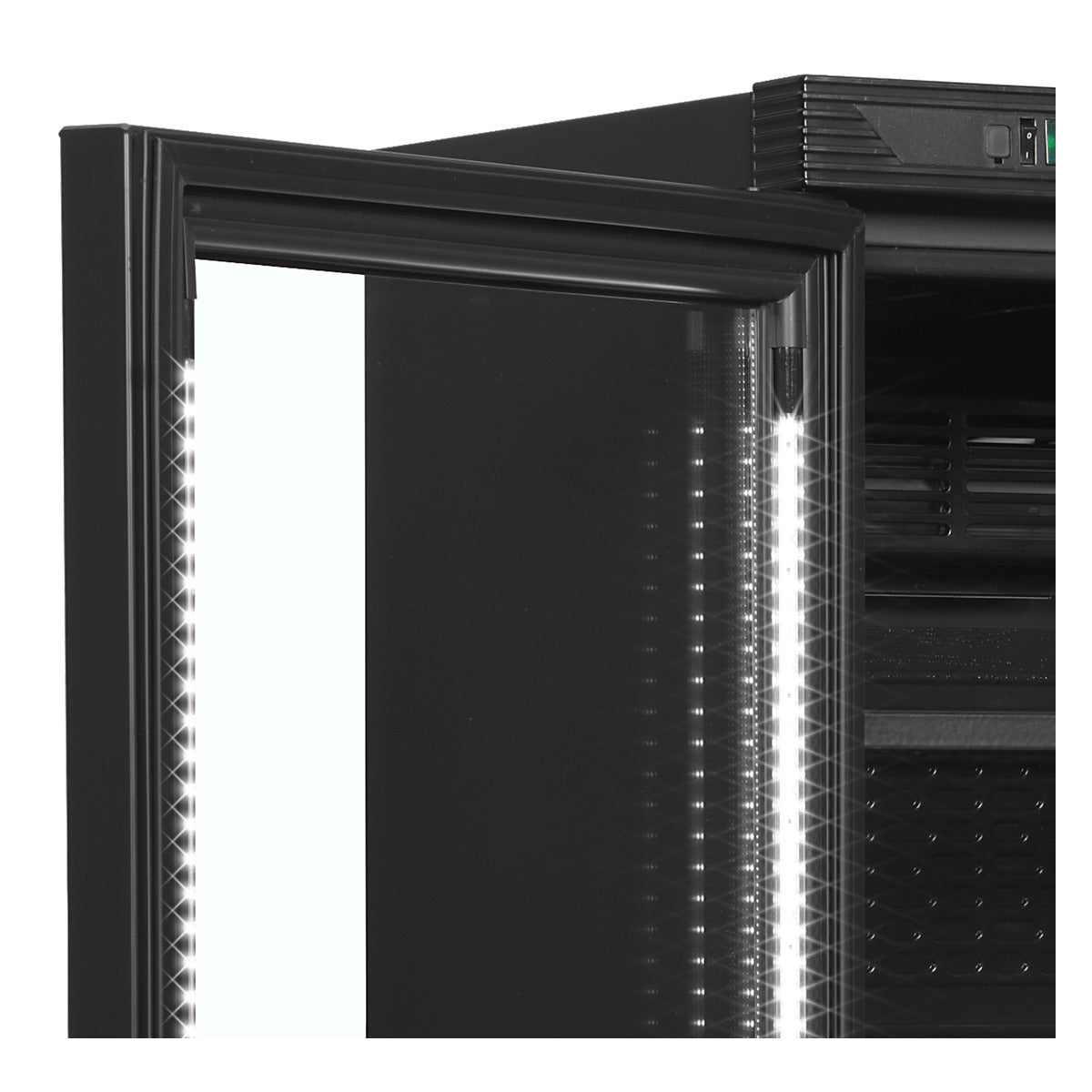 Tefcold CEV425 BLACK L/H – produktbilde 3