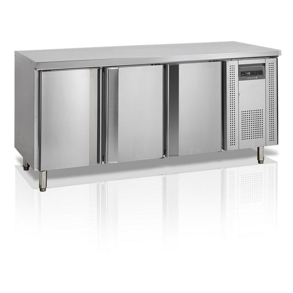 Kjølebenk Tefcold SK6310 – for snacks, ventilert kjøling, rustfritt stål