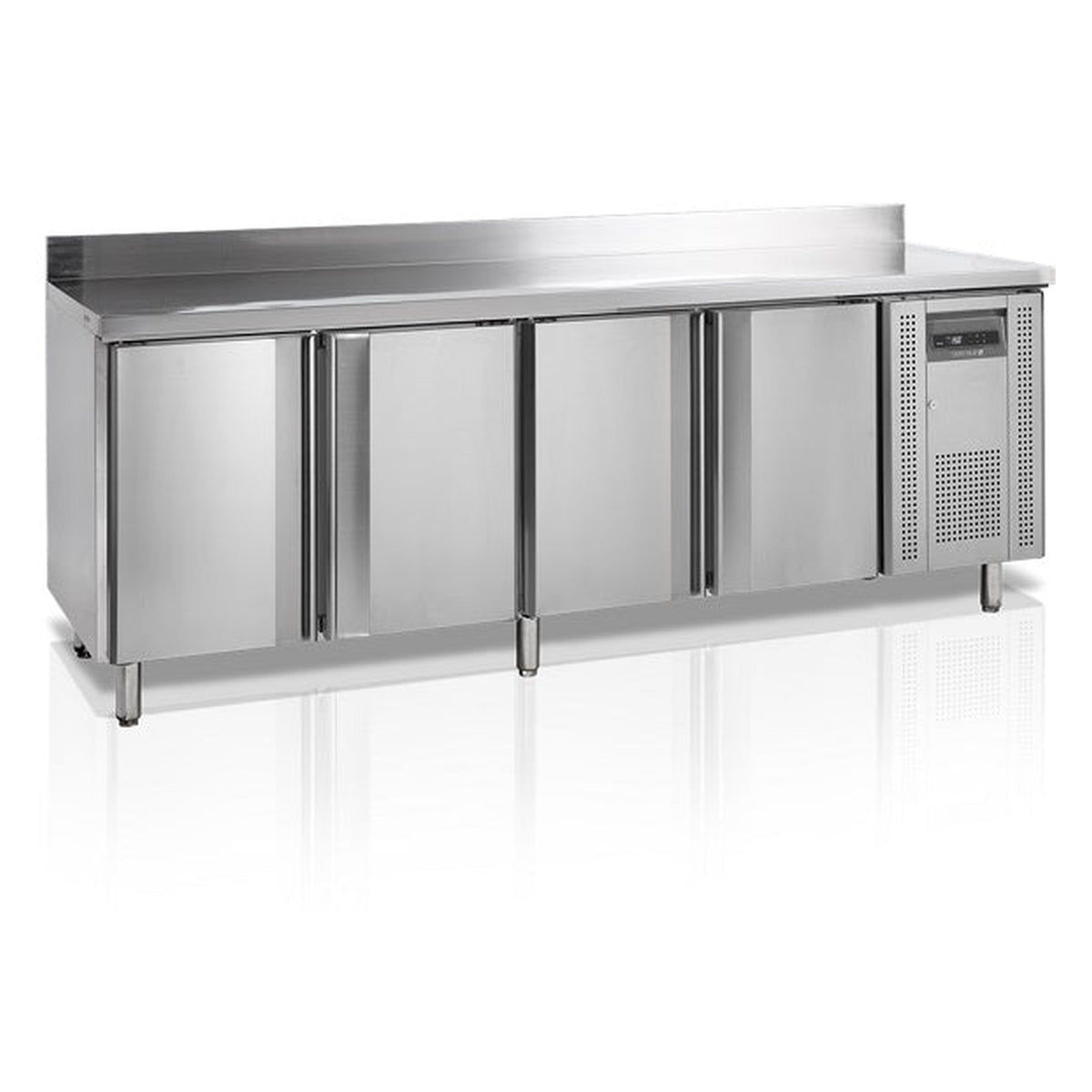 Kjølebenk Tefcold SK6410/+SP – for snacks, ventilert kjøling, rustfritt stål