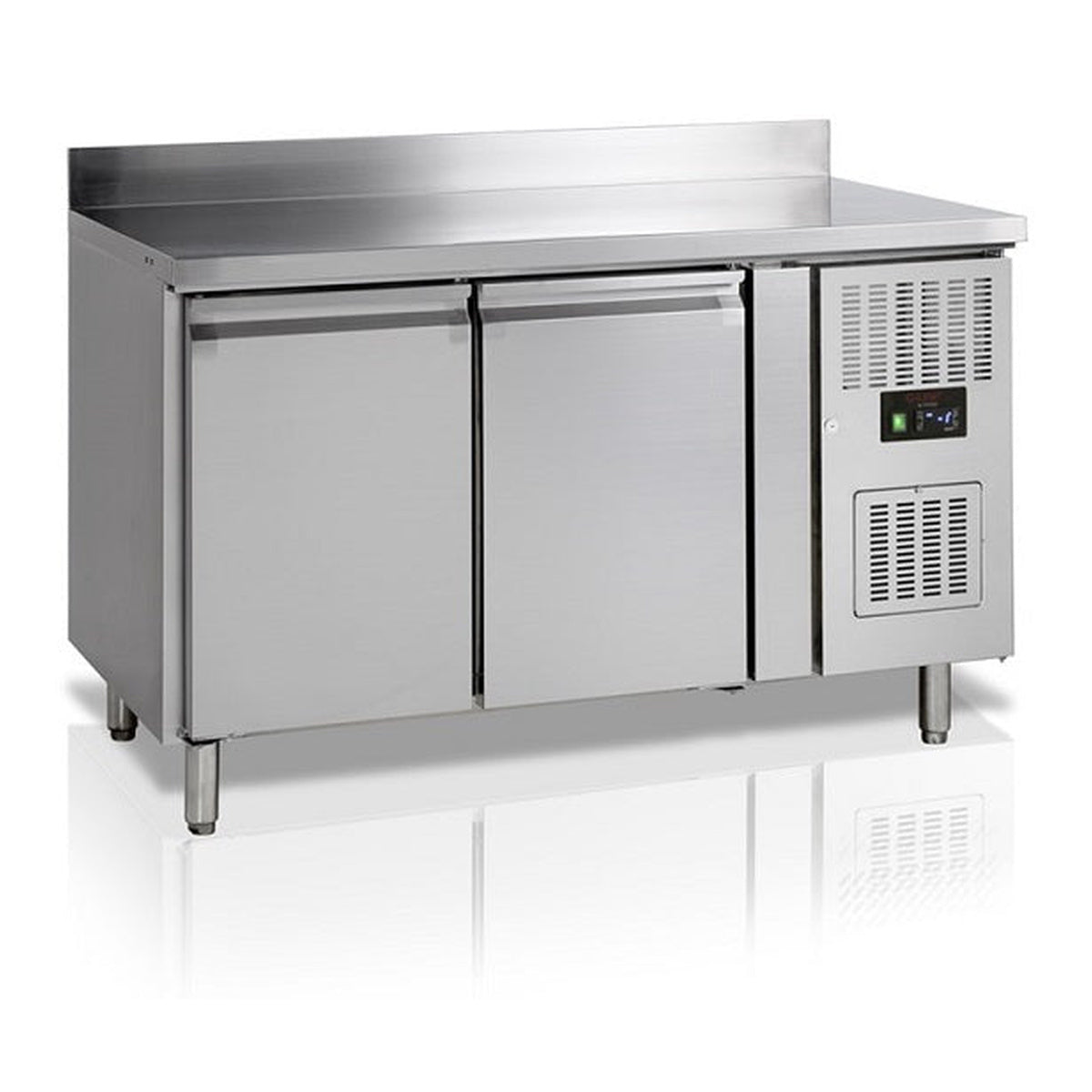 Kjølebenk GN1/1 Tefcold GC72 – ventilert kjøling, rustfritt stål, automatisk avriming