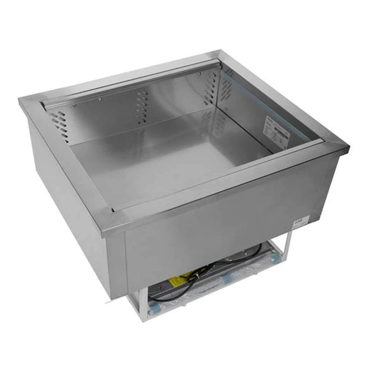 Kjølebrønn GN1/1 Tefcold CW2/V – ventilert kjøling, rustfritt stål
