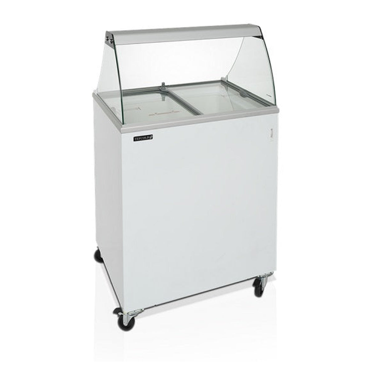 Isdisk Tefcold NIC202SC-SO – for kuleis, LED-belysning, digitalt termometer