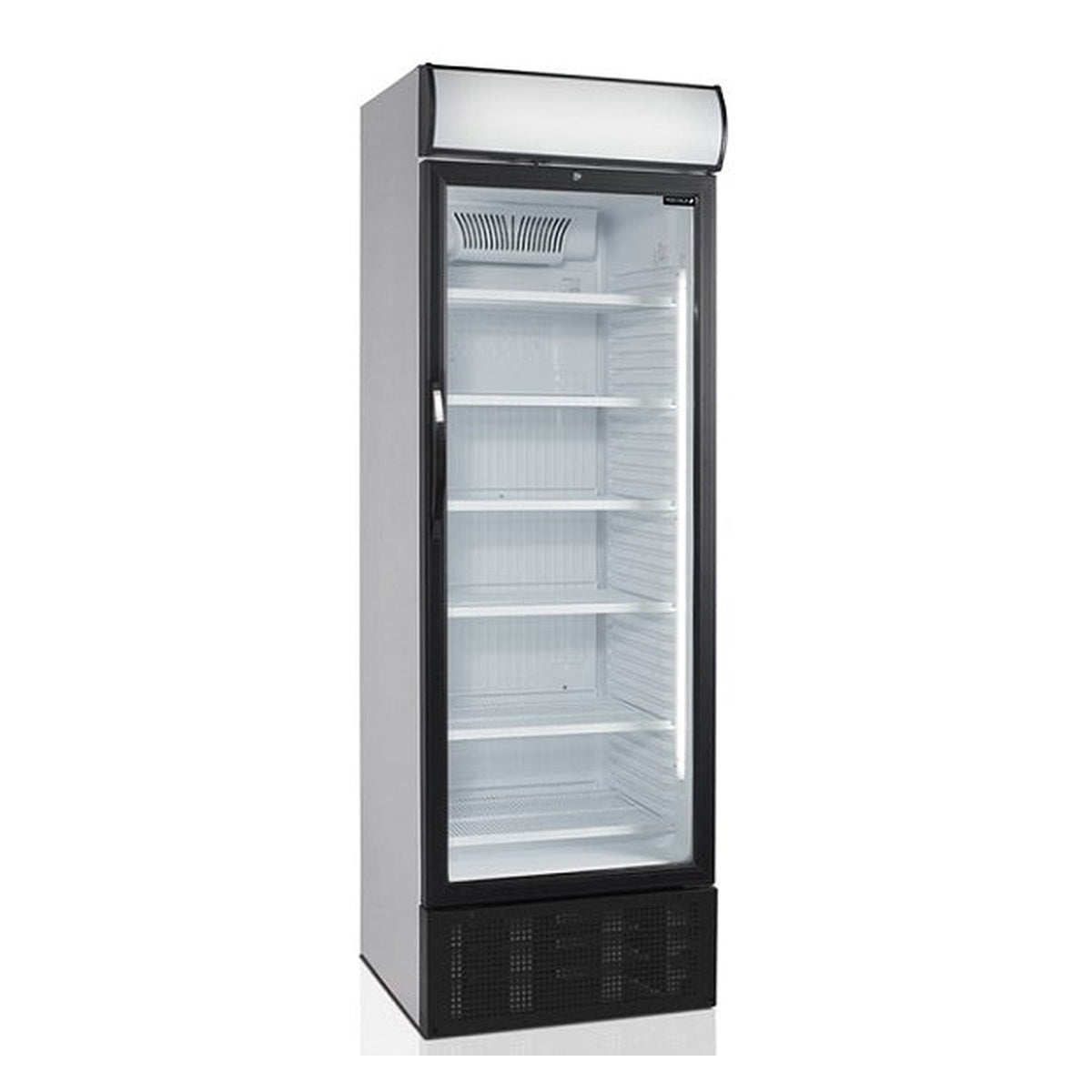 Flaskekjøler Tefcold SCU1450CP – vifteassistert kjøling, justerbare hyller, vendbar dør