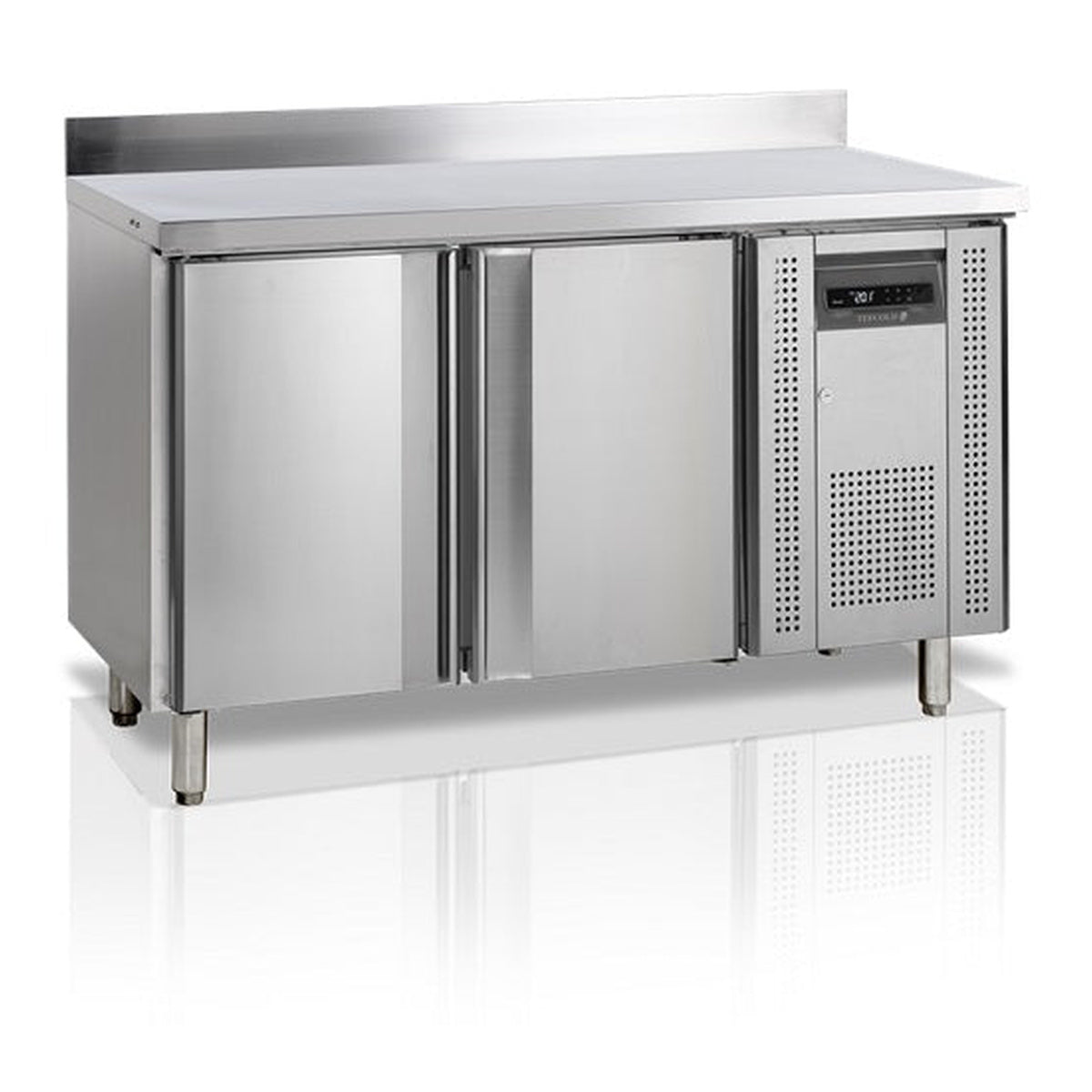 Kjølebenk Tefcold SK6210/+SP – for snacks, ventilert kjøling, rustfritt stål